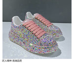 Fashion Platform Shine Bling Shoes - Sabreeonline