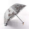 Flower Double Laye Coating Anti UV Umbrella - Sabreeonline