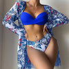 Floral Print Bikinis Set - Sabreeonline