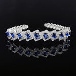 Luxury Gold Silver Color Adjustable Bracelet - Sabreeonline