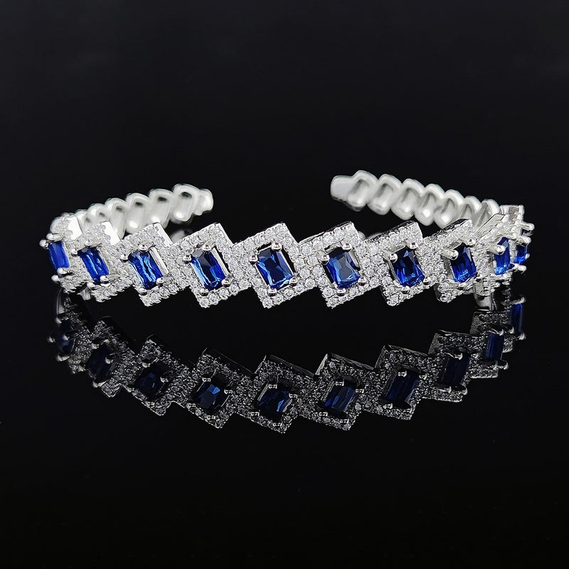 Luxury Gold Silver Color Adjustable Bracelet - Sabreeonline