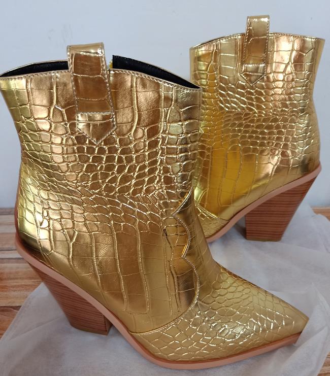 Winter Western Cowboy Boots Women - Sabreeonline