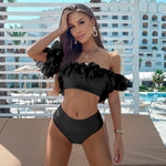 Sexy Bikini Set Shell Tassels