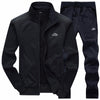 2 Pieces Sets Slim Tracksuit - Sabreeonline