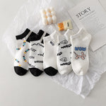 Cat Low Cut Short Socks - Sabreeonline