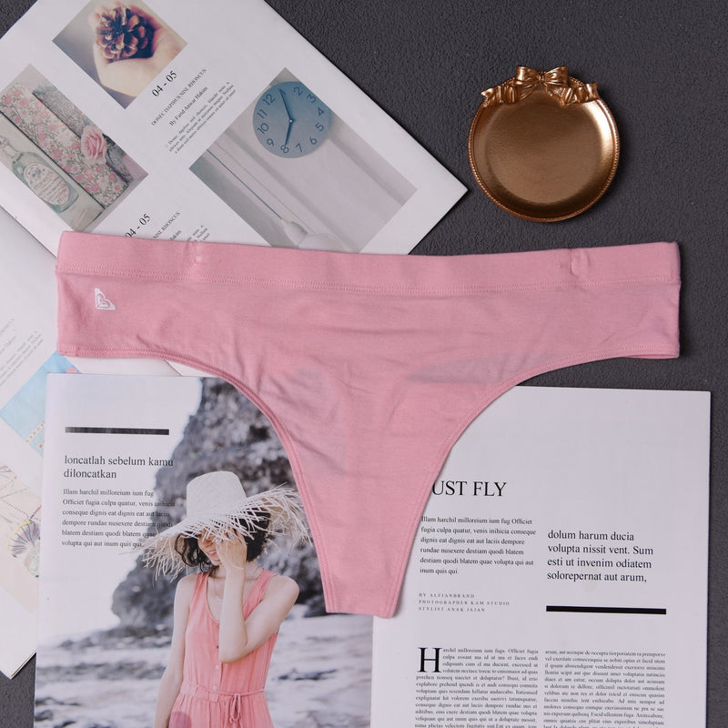 Women ruffles Underwear Invisible Seamless T Panties G-String Female Sexy Thongs Intimates Lingerie Ladies Briefs 1pcs abc01 - Sabreeonline