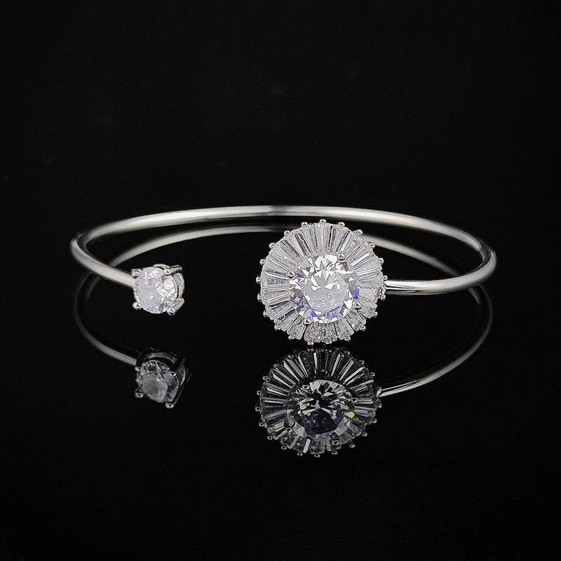 Luxury Gold Silver Color Adjustable Bracelet - Sabreeonline