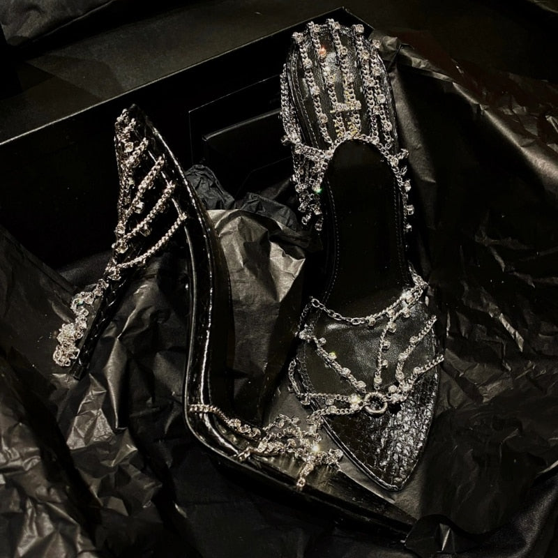 New In Hollow Out Sexy Pumps Open-Toed - Sabreeonline