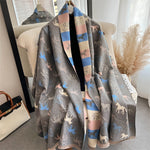 Luxury Winter Cashmere Fashion Warm Shawls - Sabreeonline