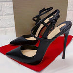 Lace Up Super High Heel Shoes Temperament - Sabreeonline