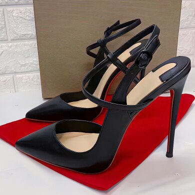 Lace Up Super High Heel Shoes Temperament - Sabreeonline