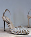 Crystal Buckle Shoes High Heels - Sabreeonline