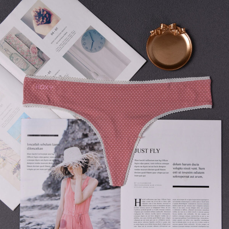 Women ruffles Underwear Invisible Seamless T Panties G-String Female Sexy Thongs Intimates Lingerie Ladies Briefs 1pcs abc01 - Sabreeonline