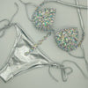 Rhinestone Bikini Set