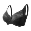 Flarixa G Cup 95-110G Bra for Women Plus Size Lingerie Sexy Lace Underwear Push Up Brassiere - Sabreeonline