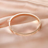 Women&#39;s Trendy Stainless steel Luxury Brand Bangle Bracelet Woman Man Wristband Bangles Gift Bracelets Femme 2022 New Design - Sabreeonline