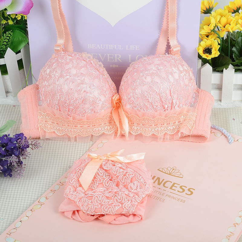 Lace Seamless Bralette Cotton Sweet Girl - Sabreeonline