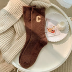 Fashion Medium Tube Cashmere Socks - Sabreeonline