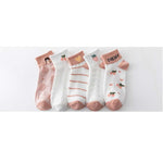 Cat Low Cut Short Socks - Sabreeonline