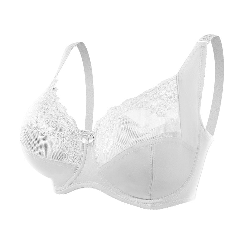 Flarixa G Cup 95-110G Bra for Women Plus Size Lingerie Sexy Lace Underwear Push Up Brassiere - Sabreeonline