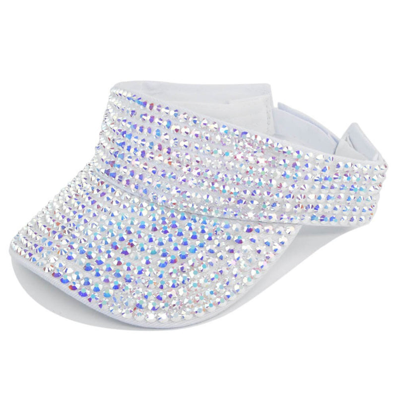 Empty Top Summer Rhinestone hat Diamond - Sabreeonline