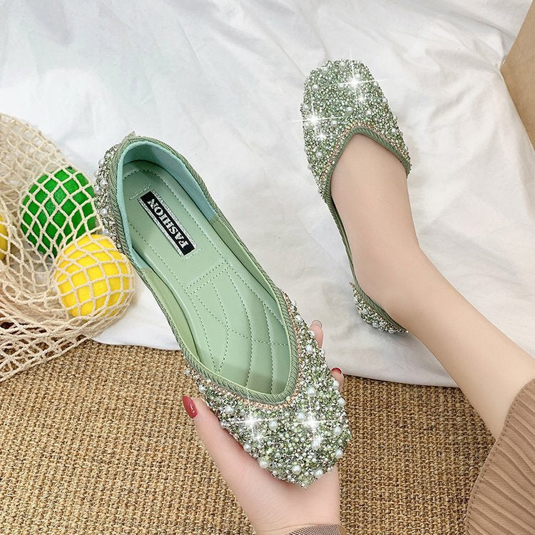 Glitter Ballet Shoes - Sabreeonline
