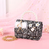 Japanese Kids Wallet And Handbag Mini Messenger Cute Girl Pearl Tote Bag Little Girl Small Coin Pouch Party Purse Holiday Gift - Sabreeonline