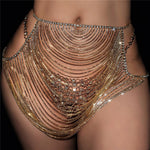 Belly Chain Waist Bikini Prom Romance Jewelry - Sabreeonline
