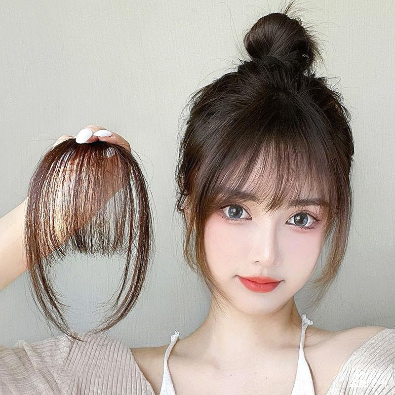 Air Bangs Clip-In Extension Natural Hairpiece - Sabreeonline