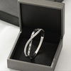 Four-leaf clover Roman alphabet animal micro-inlaid zircon titanium steel bracelet fashion jewelry for woman - Sabreeonline
