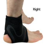 Sport Ankle Support Brace Elastic High Protect Guard Band Safety Running Basketball Fitness Foot Heel Wrap Bandage# - Sabreeonline