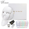 Led Facial Light Mask with Neck Tighten Anti Acne Wrinkle - Sabreeonline