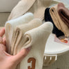 Fashion Medium Tube Cashmere Socks - Sabreeonline