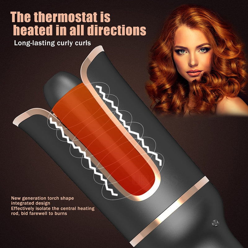 Automatic Hair Rotating Ceramic Curling