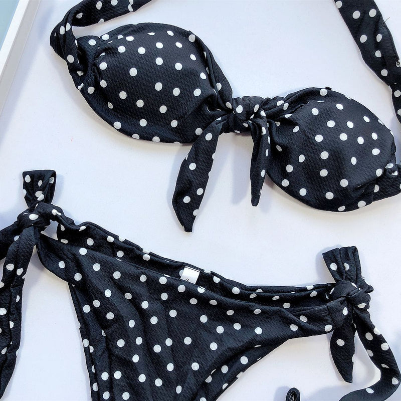 Sexy Front Lace Up Tie Strapless