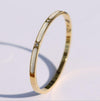Four-leaf clover Roman alphabet animal micro-inlaid zircon titanium steel bracelet fashion jewelry for woman - Sabreeonline