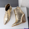 Winter Western Cowboy Boots Women - Sabreeonline