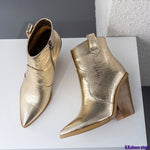 Winter Western Cowboy Boots Women - Sabreeonline