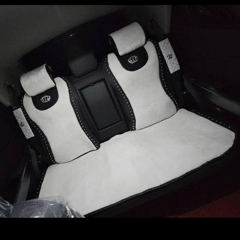 Universal Car Seat Covers Styling Crown Rivet - Sabreeonline