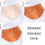 Seamless Underwear Silk Color Panties - Sabreeonline