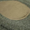 Maden Men&#39;s Vintage Warm Soft Mohair Turtleneck Sweater Green Grey Long Sleeve Sweater With Elbow Patch - Sabreeonline