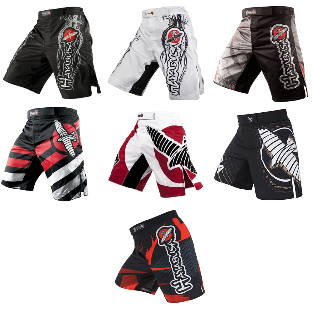 MMA black dragon Eagle subtitles sports breathable boxing training pants mma short kickboxing shorts short muay thai boxeo mma - Sabreeonline