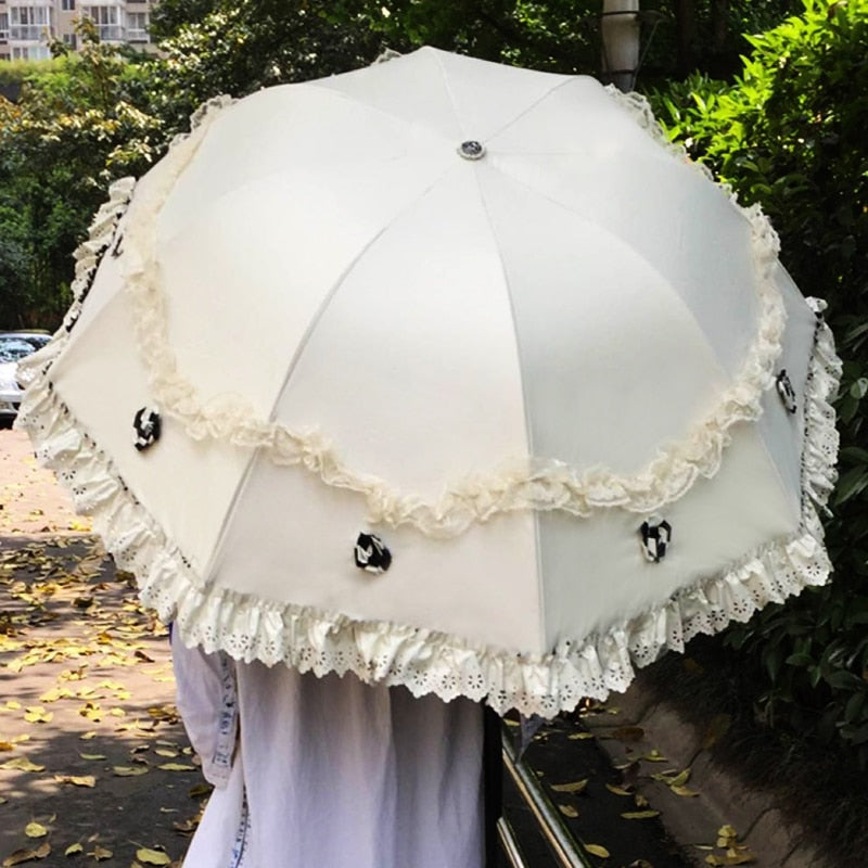 Lace Princess Umbrella - Sabreeonline