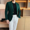 Casual Blazer Slim Fit Outwear - Sabreeonline