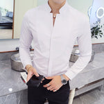Casual Long Sleeve Men Shirts - Sabreeonline