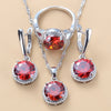 Sweet Princess Round Zircon 3 Piece Set - Sabreeonline