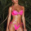 Solid Triangle Chest Pad Swimwea