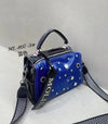 Ita Bag Rivet Diamond Women Handbags Real Leather Brand Designer Tote Bag Shoulder Crossbody Dual-use Sac a main - Sabreeonline