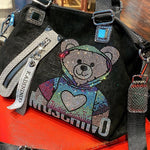 High Capacity Cute Bear Shoulder Bag - Sabreeonline
