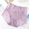 Plus Size Underwear for Women Sexy Thin Transparent Lace Modal Cotton Panties with High Waist Big Size Briefs of Large Sizes - Sabreeonline